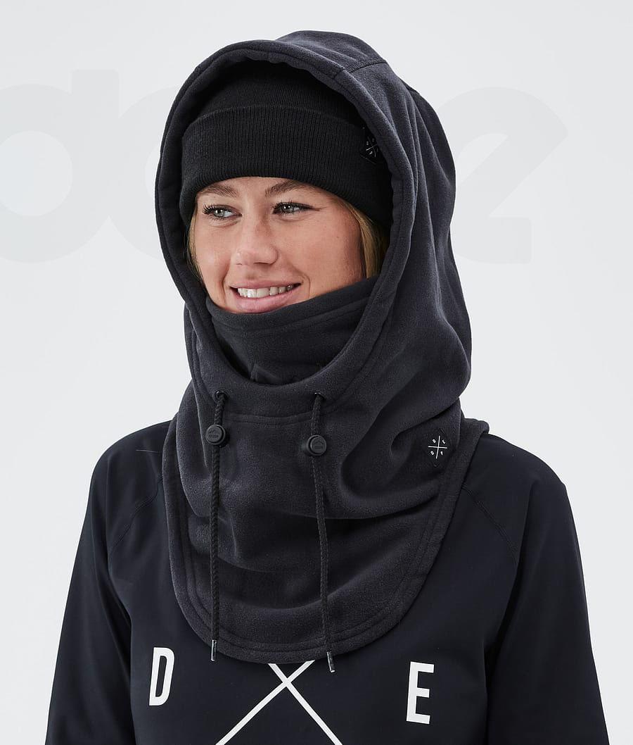 Black Women's Dope Cozy Hood II Facemasks | NZ_D2202
