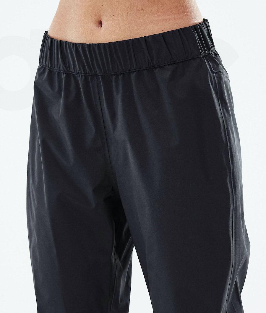 Black Women's Dope Downpour W Outdoor Pants | NZ_D2404
