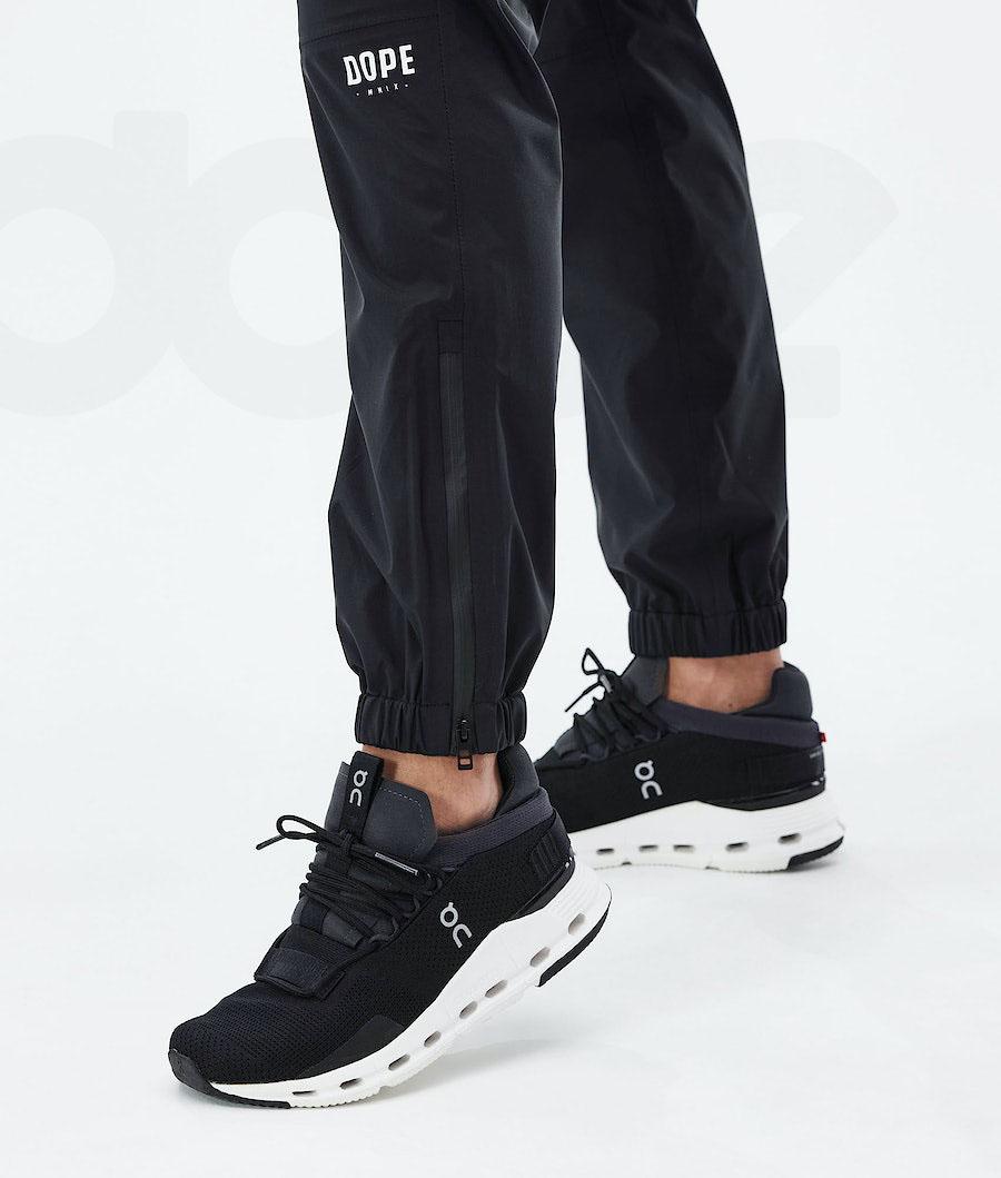 Black Women's Dope Downpour W Outdoor Pants | NZ_D2404