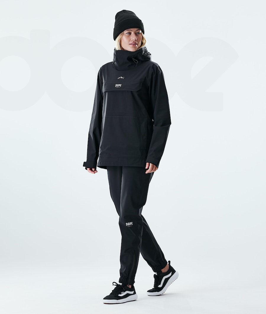 Black Women's Dope Drizzard W Outdoor Jackets | NZ_D2288
