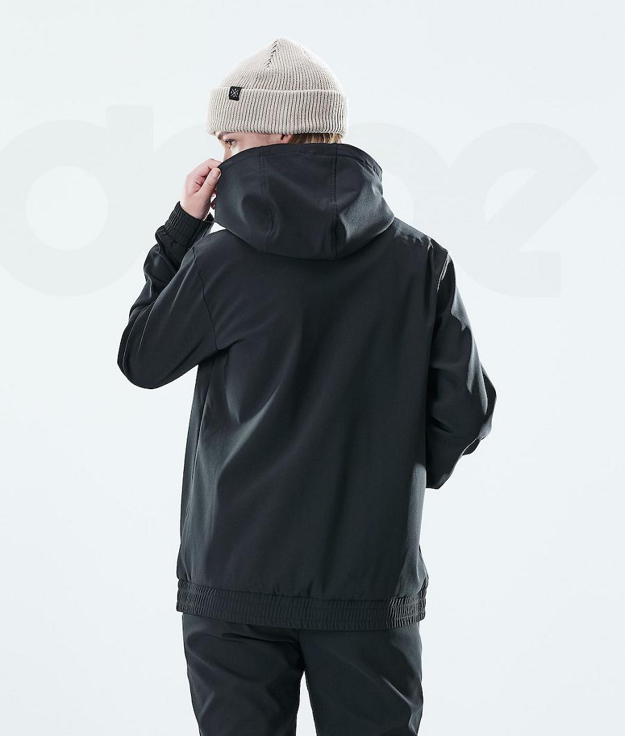 Black Women's Dope Flight W Full Zip Hoodies | NZ_D1186