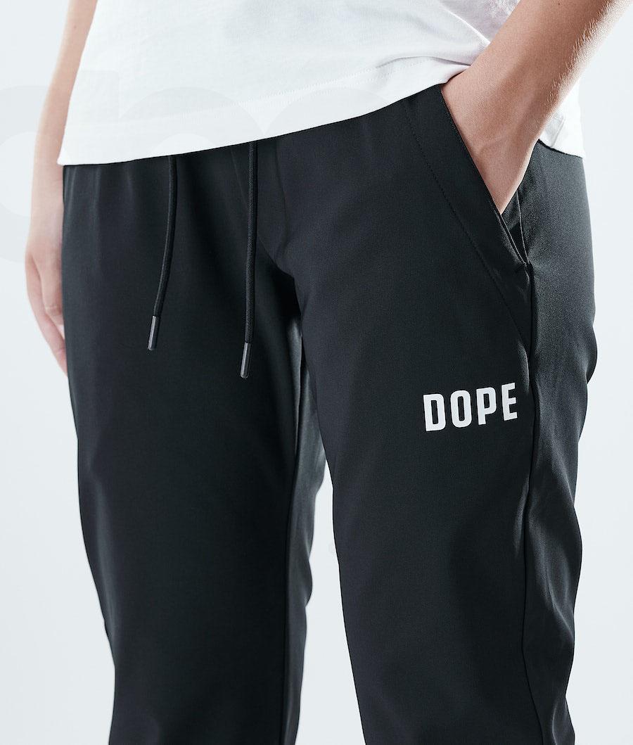 Black Women's Dope Flight W Outdoor Pants | NZ_D1813
