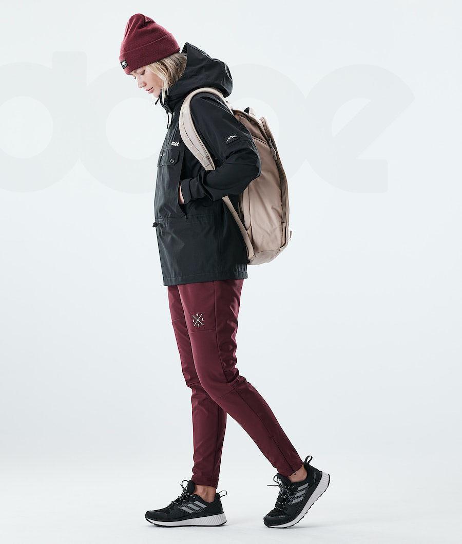 Black Women's Dope Hiker W Outdoor Jackets | NZ_D1338
