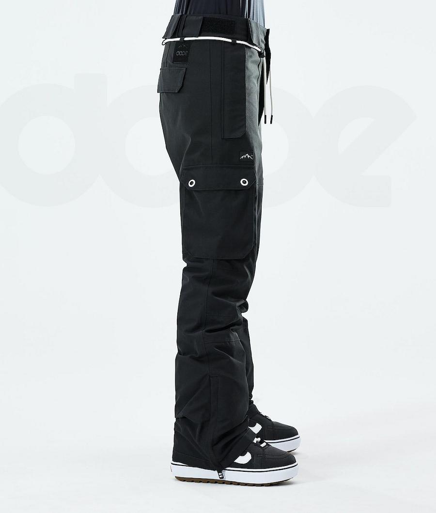 Black Women's Dope Iconic W 2021 Snowboard Pants | NZ_D1385