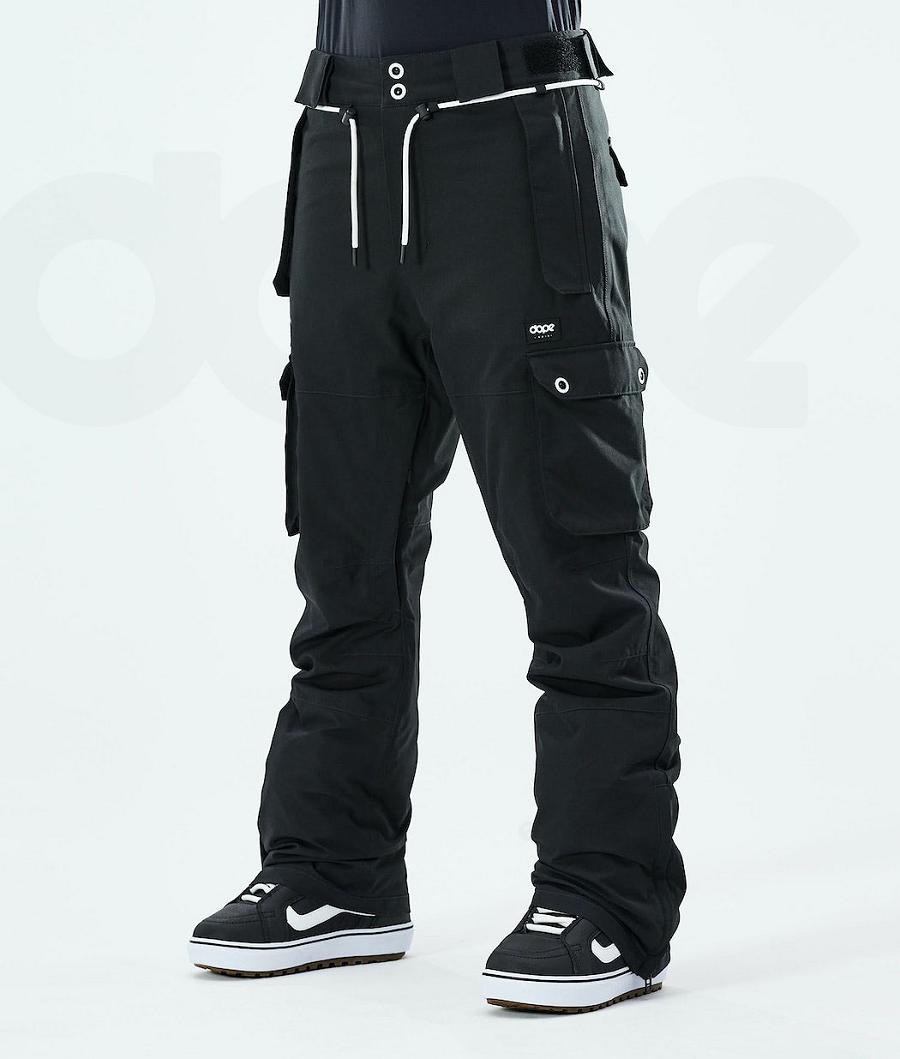 Black Women\'s Dope Iconic W 2021 Snowboard Pants | NZ_D1385