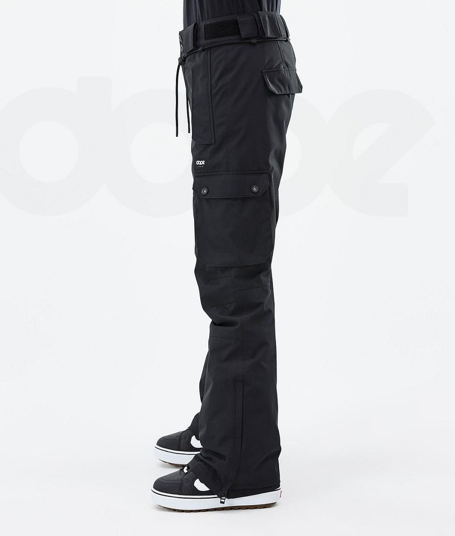 Black Women's Dope Iconic W Snowboard Pants | NZ_D1037
