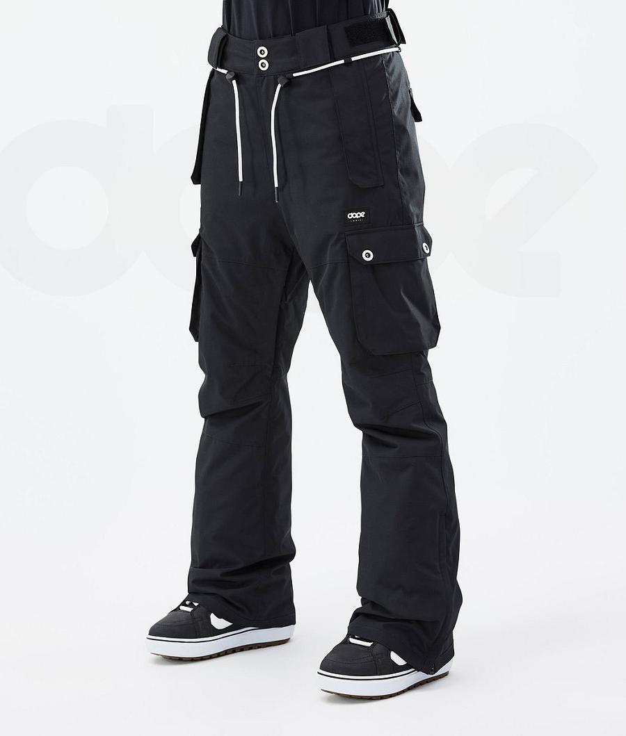 Black Women\'s Dope Iconic W Snowboard Pants | NZ_D1820