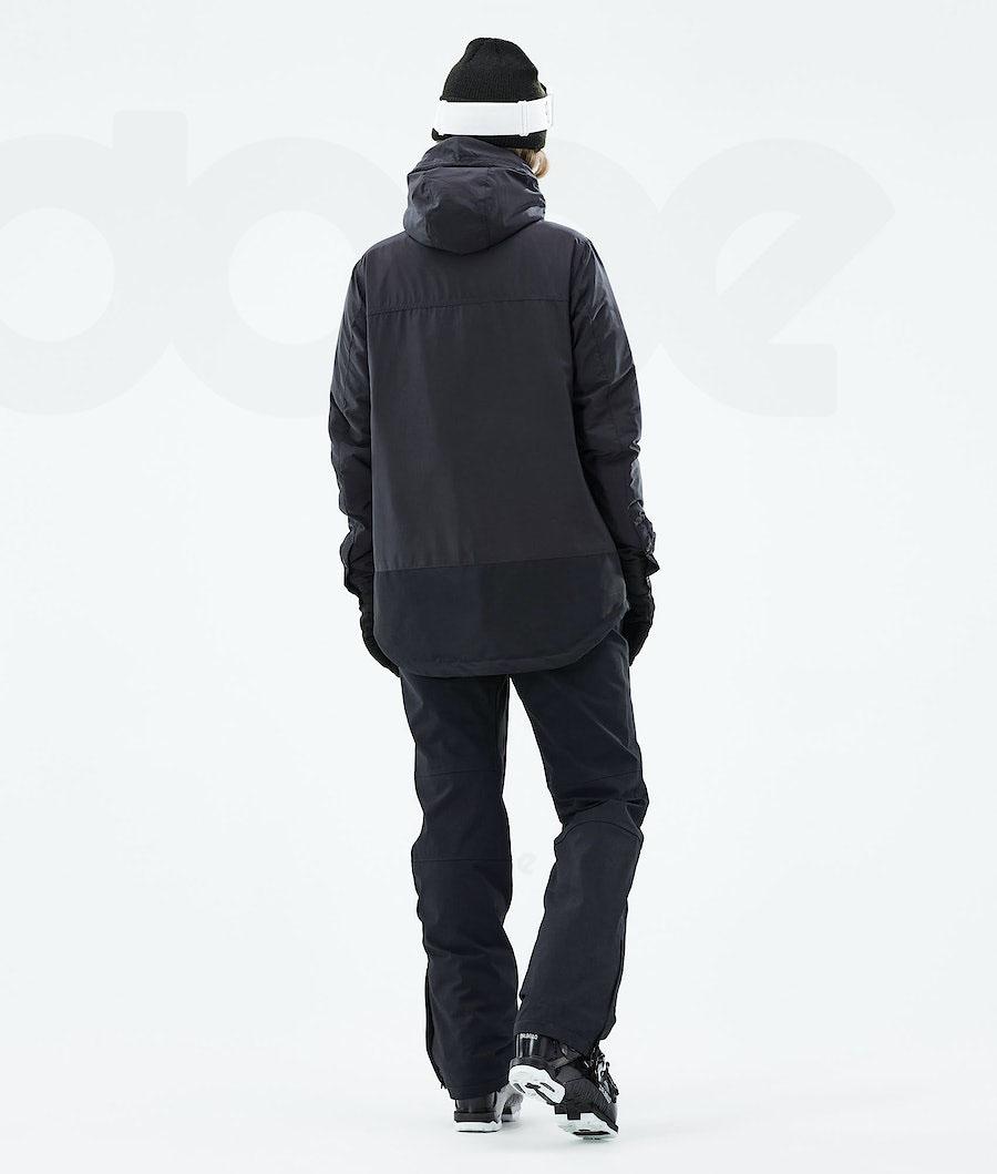 Black Women's Dope Insulated W Ski Jackets | NZ_D2493