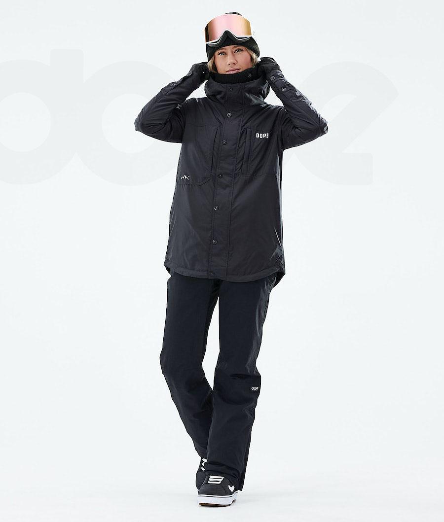 Black Women's Dope Insulated W Snowboard Jackets | NZ_D1098