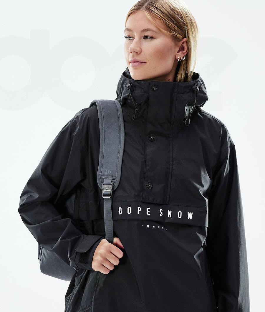 Black Women's Dope Legacy Light W Outdoor Jackets | NZ_D1066