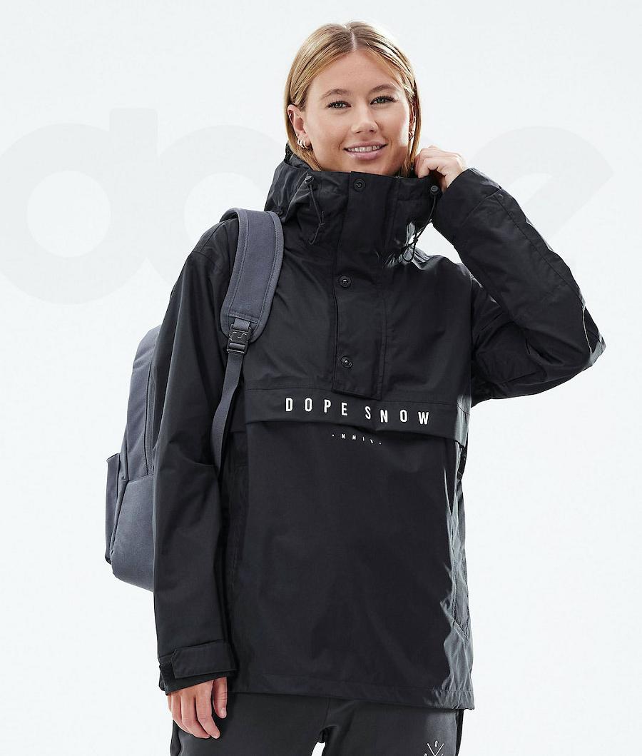 Black Women\'s Dope Legacy Light W Outdoor Jackets | NZ_D1066
