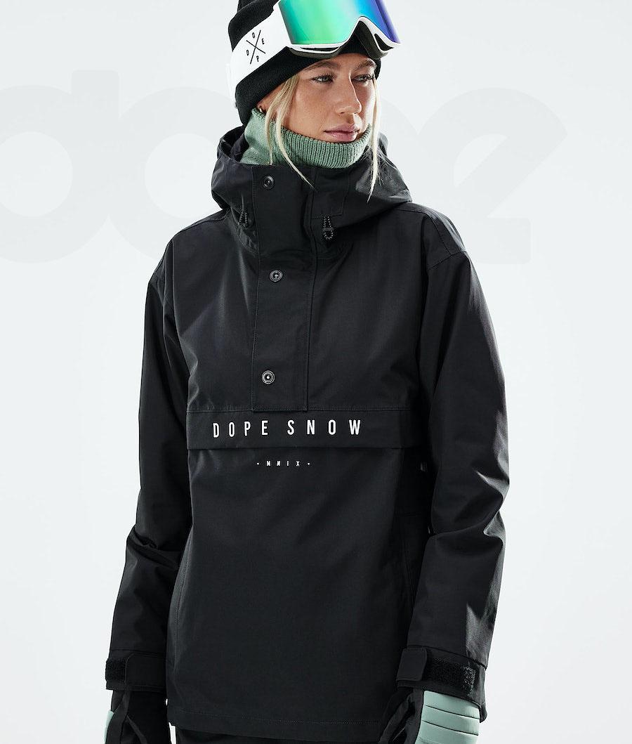 Black Women's Dope Legacy W 2021 Snowboard Jackets | NZ_D1885