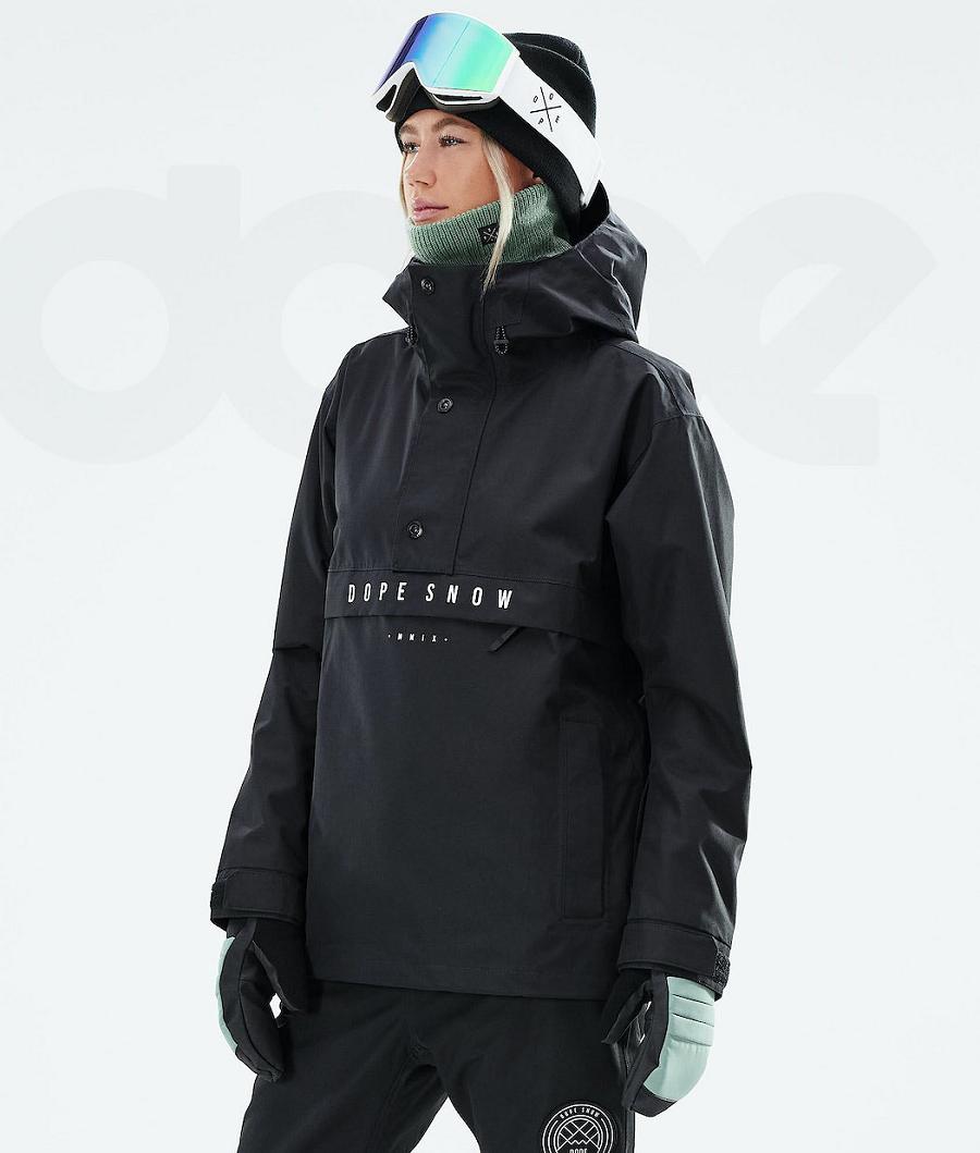 Black Women\'s Dope Legacy W 2021 Snowboard Jackets | NZ_D1885