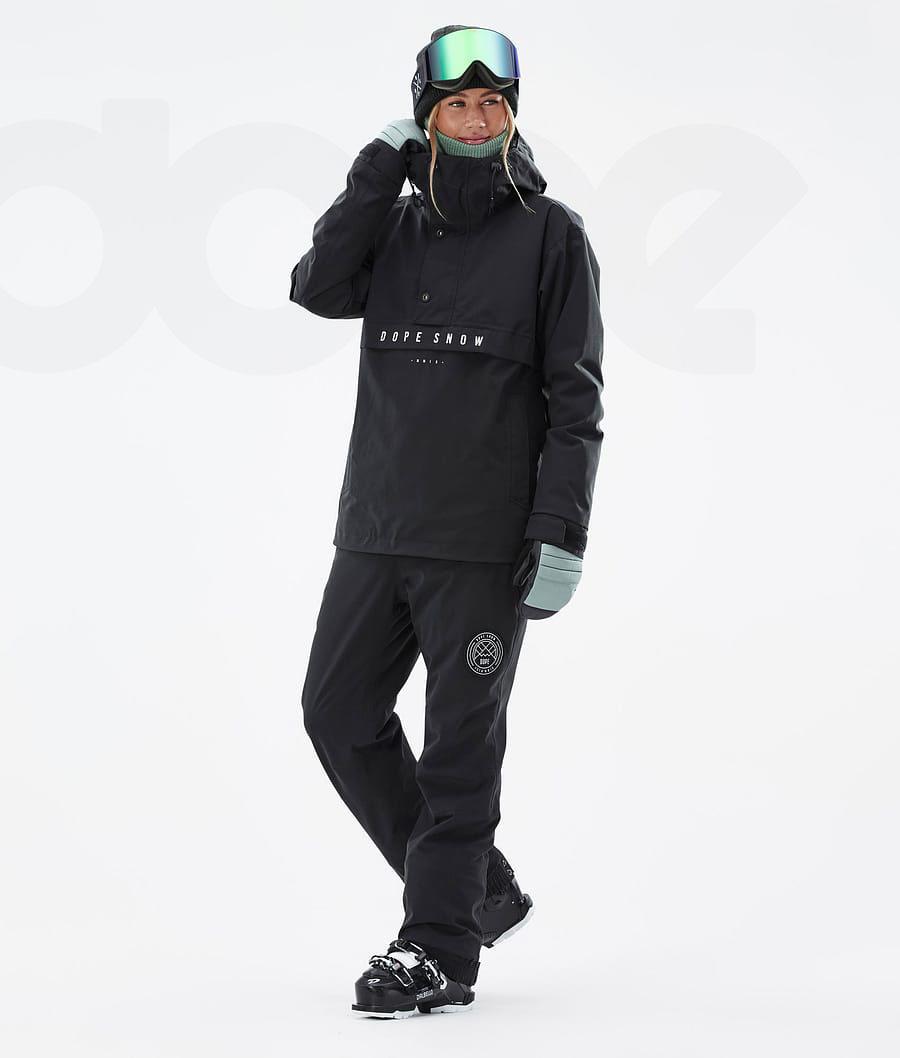 Black Women's Dope Legacy W Ski Jackets | NZ_D1120