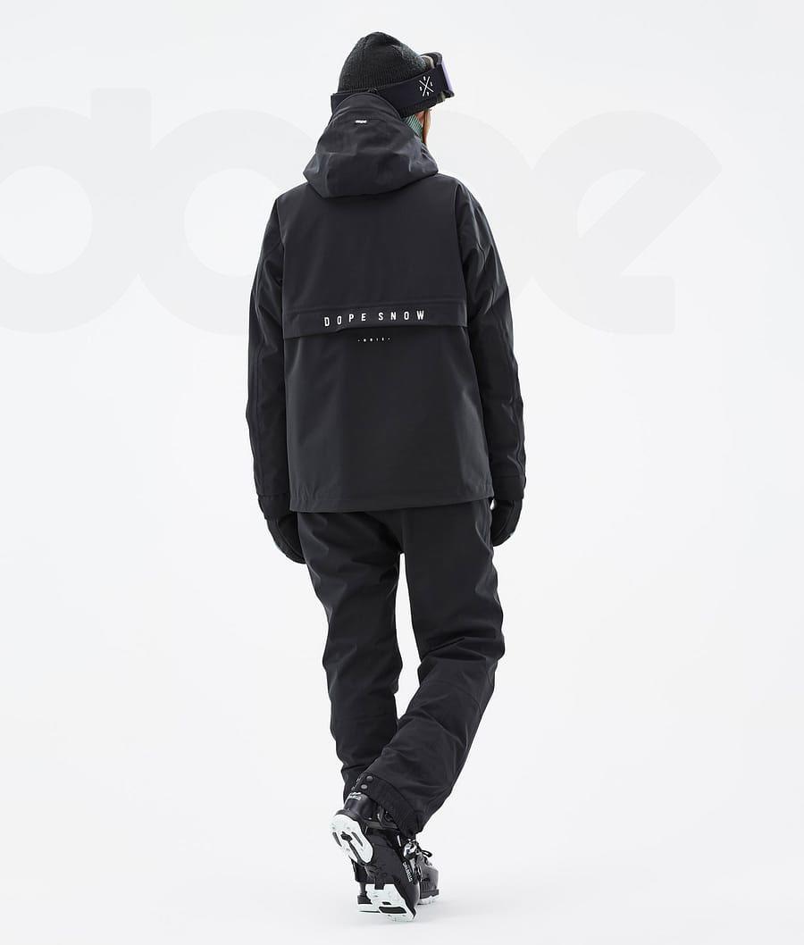 Black Women's Dope Legacy W Ski Jackets | NZ_D1120