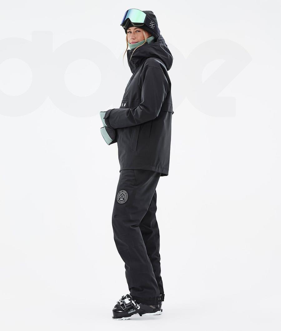 Black Women's Dope Legacy W Ski Jackets | NZ_D1120