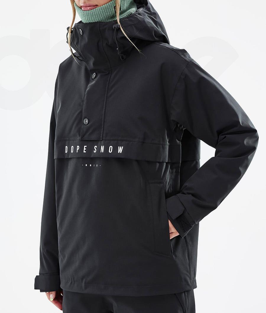 Black Women's Dope Legacy W Snowboard Jackets | NZ_D1998