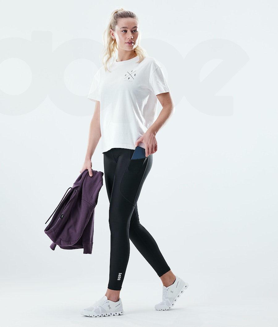 Black Women's Dope Lofty Tech Leggings | NZ_D2211