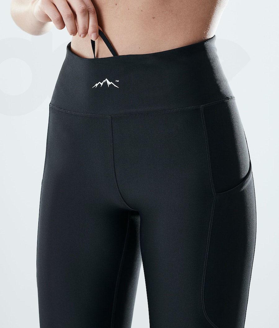 Black Women's Dope Lofty Tech Leggings | NZ_D2211