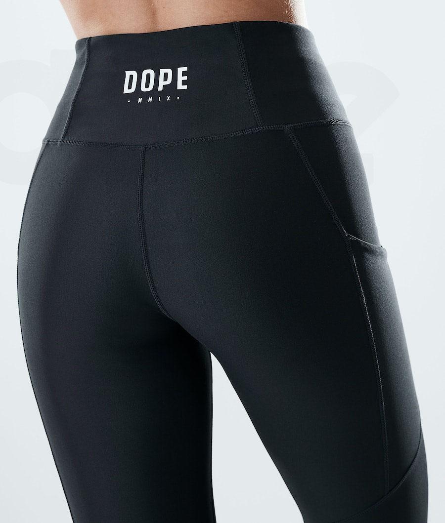 Black Women's Dope Lofty Tech Leggings | NZ_D2211