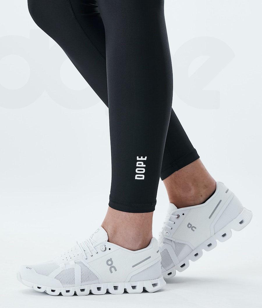 Black Women's Dope Lofty Tech Leggings | NZ_D2211