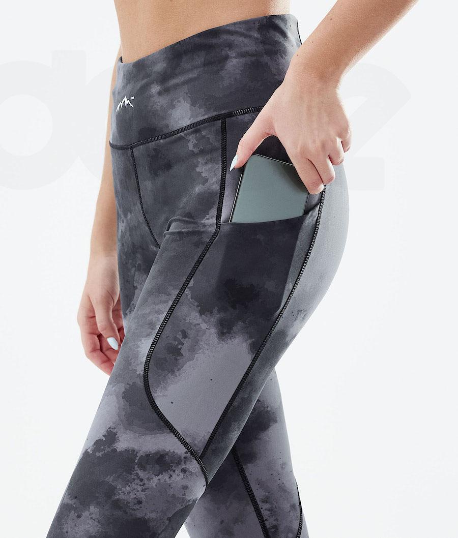 Black Women's Dope Lofty Tech Leggings | NZ_D2369
