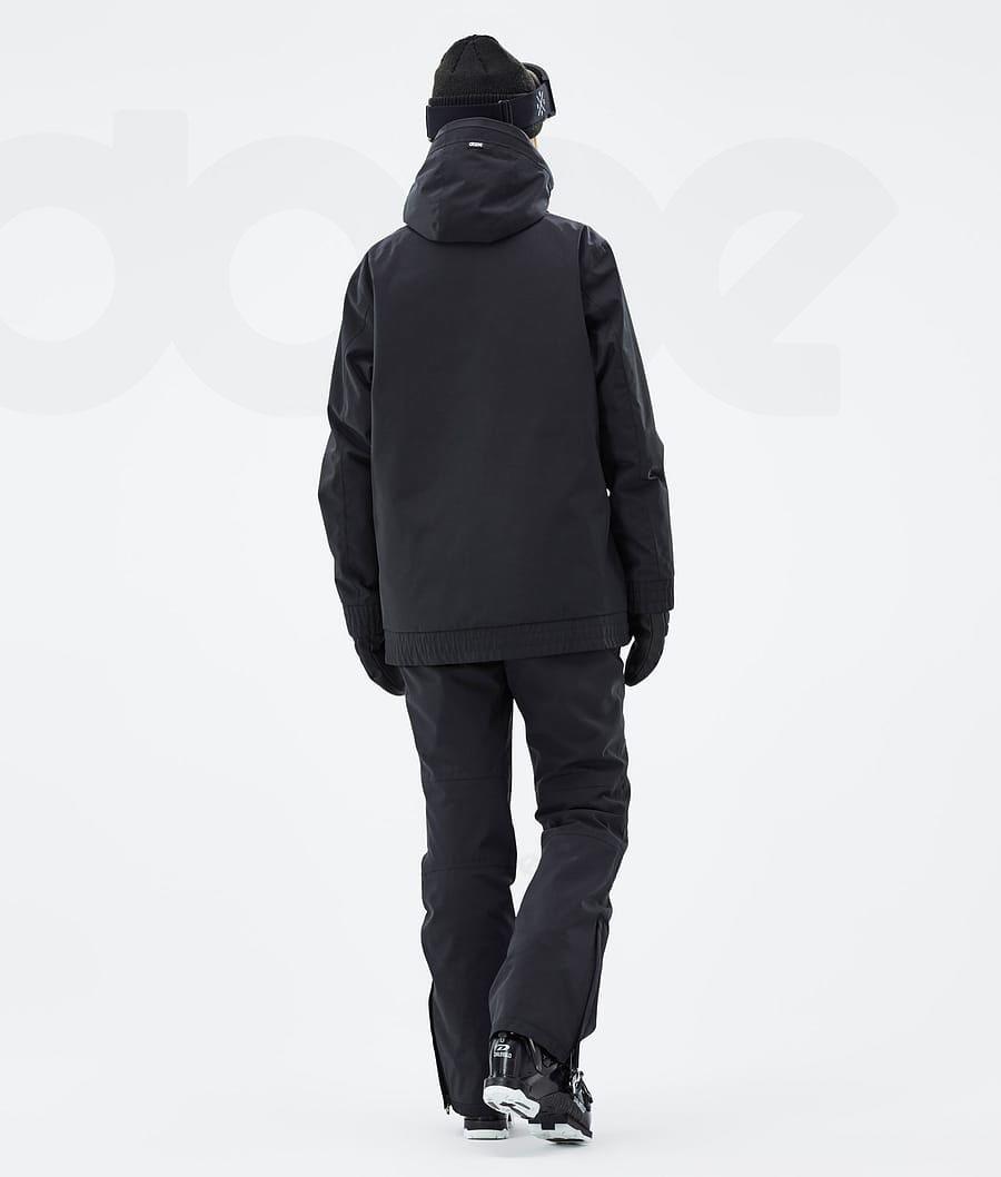 Black Women's Dope Migoo W Ski Jackets | NZ_D2417