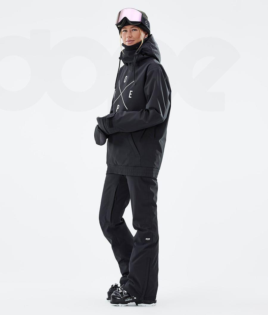 Black Women's Dope Migoo W Ski Jackets | NZ_D2417