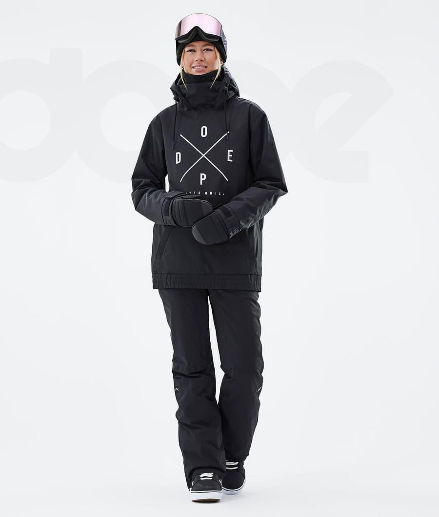 Black Women's Dope Migoo W Snowboard Jackets | NZ_D1034