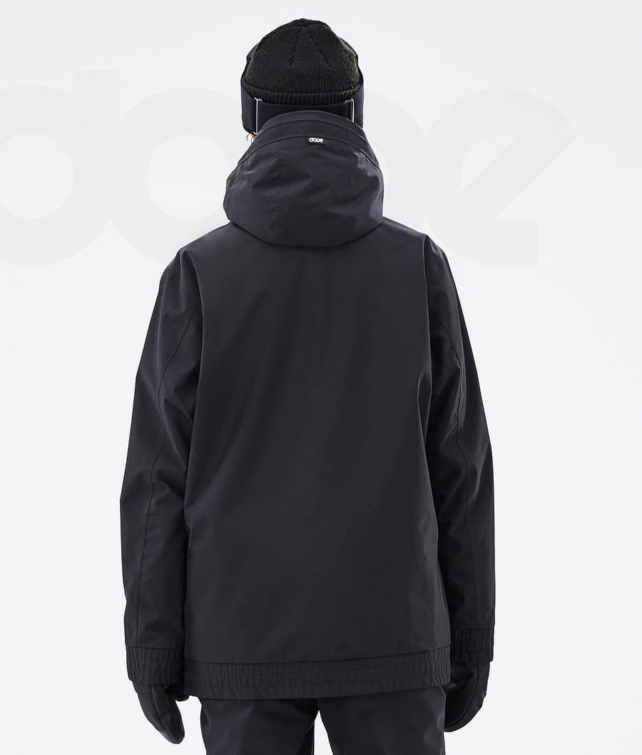 Black Women's Dope Migoo W Snowboard Jackets | NZ_D1034