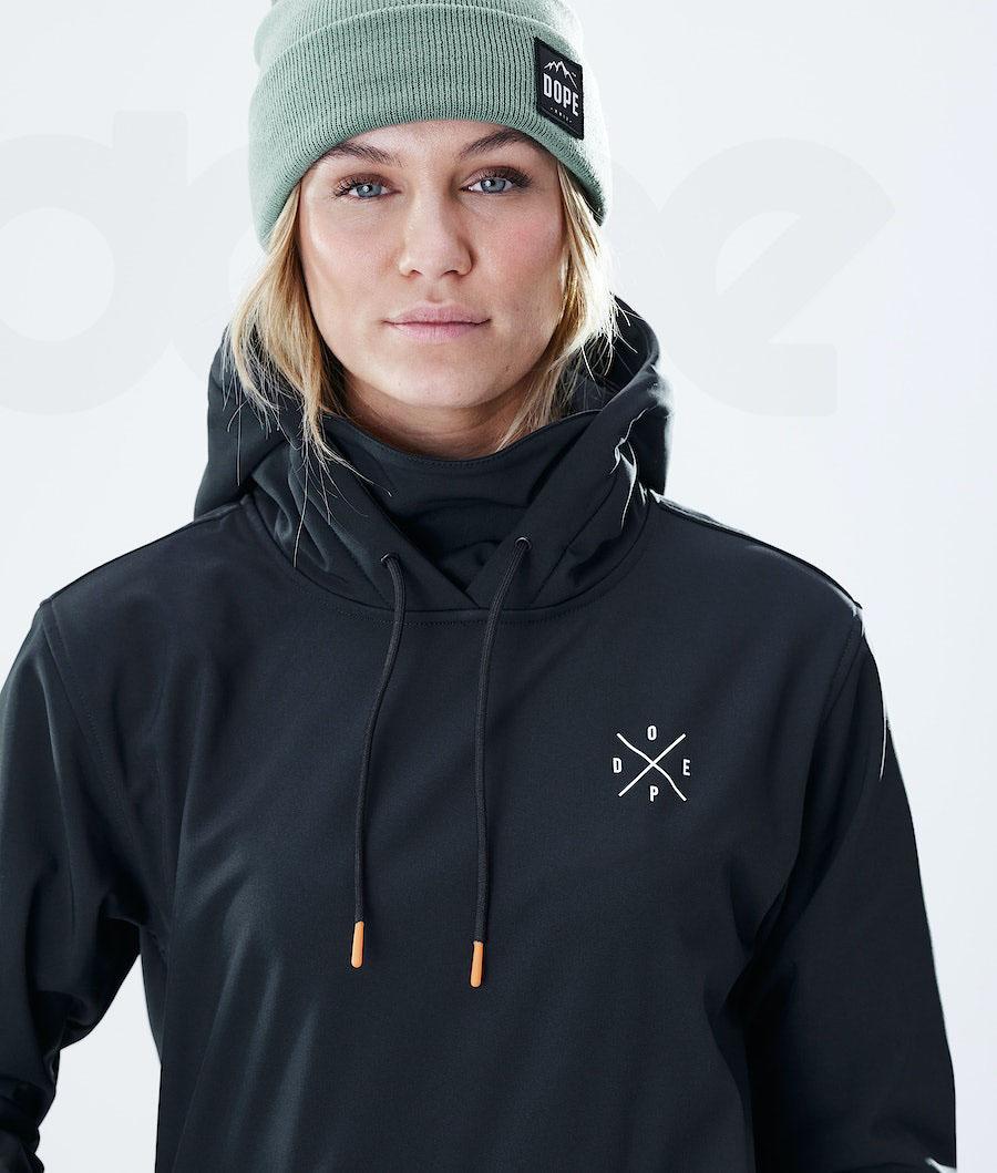 Black Women's Dope Nomad W Outdoor Jackets | NZ_D2403