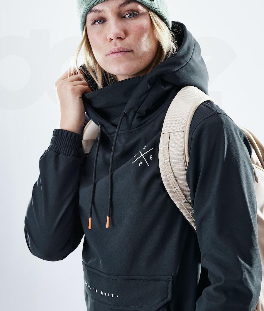 Black Women's Dope Nomad W Outdoor Jackets | NZ_D2403