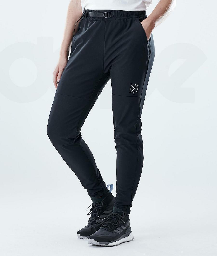 Black Women\'s Dope Nomad W Outdoor Pants | NZ_D2205