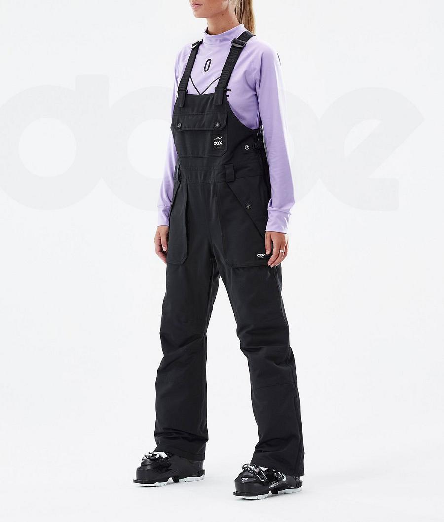 Black Women\'s Dope Notorious B.I.B W Ski Pants | NZ_D1796