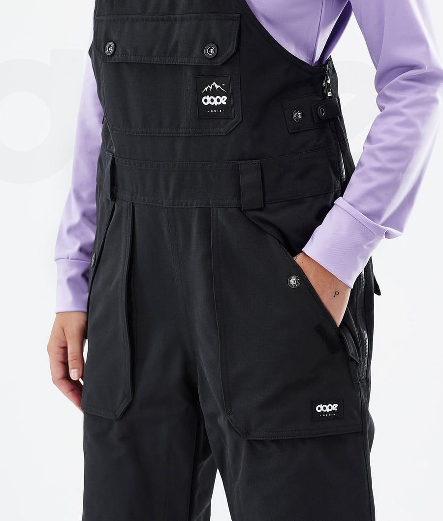 Black Women's Dope Notorious B.I.B W Snowboard Pants | NZ_D1976