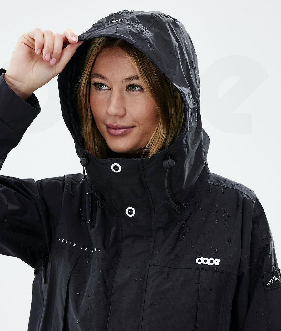 Black Women's Dope Ranger Light W Outdoor Jackets | NZ_D1302