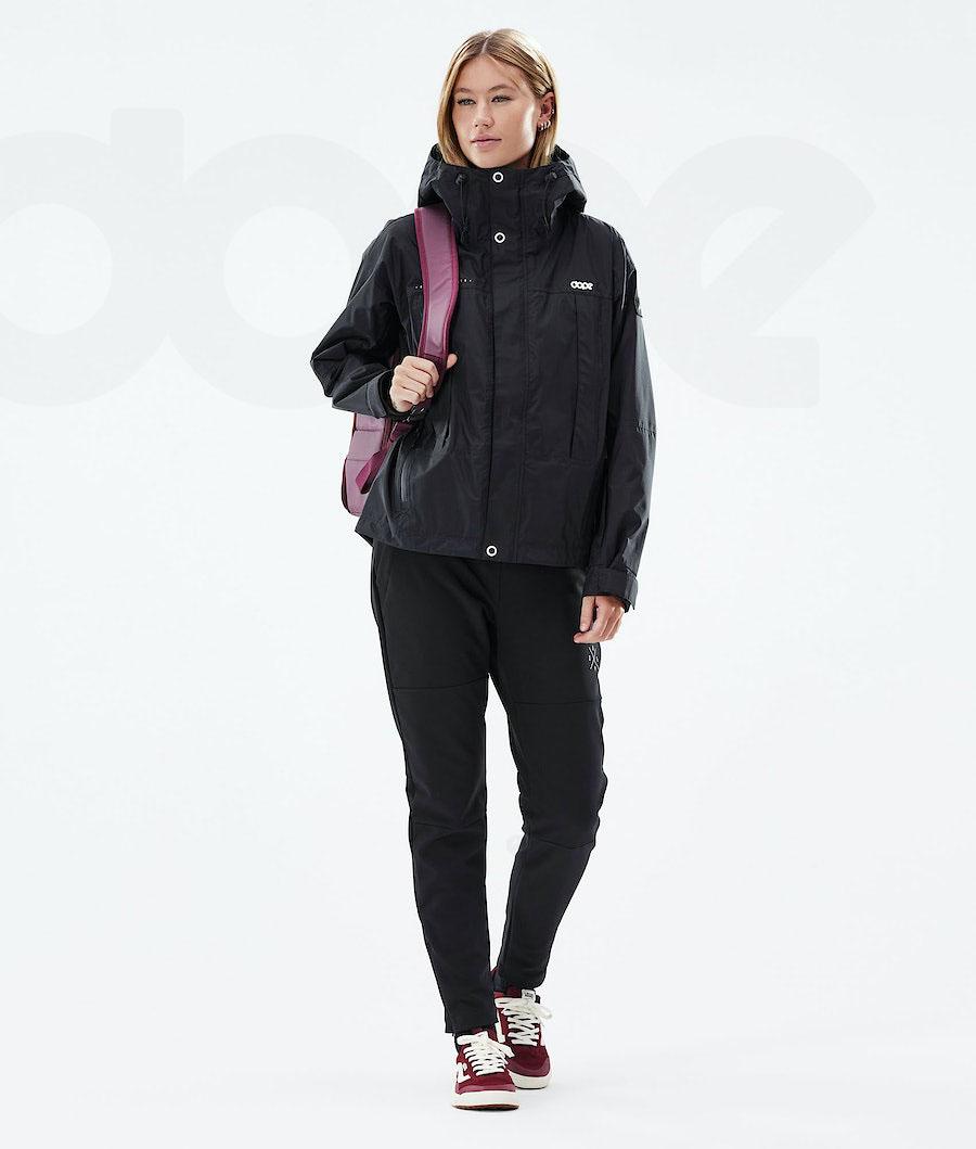 Black Women's Dope Ranger Light W Outdoor Jackets | NZ_D1302