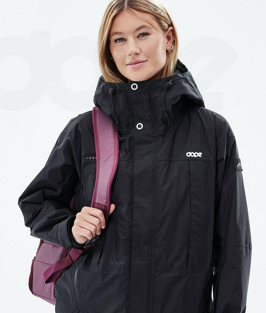Black Women's Dope Ranger Light W Outdoor Jackets | NZ_D1302