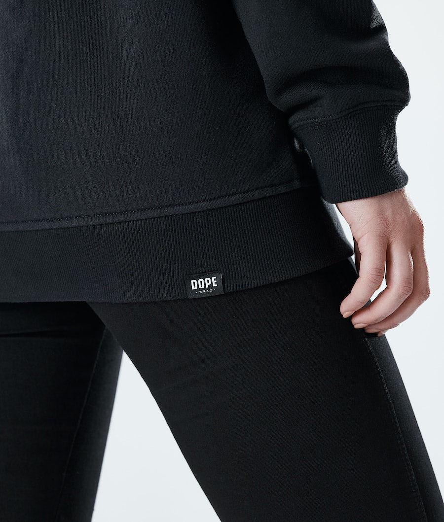 Black Women's Dope Regular Hoodies | NZ_D1020