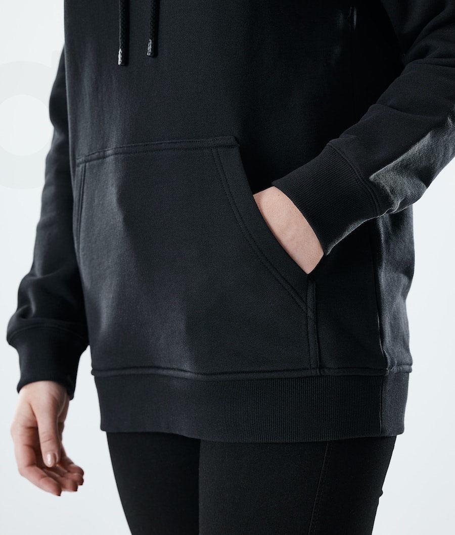 Black Women's Dope Regular Hoodies | NZ_D1020