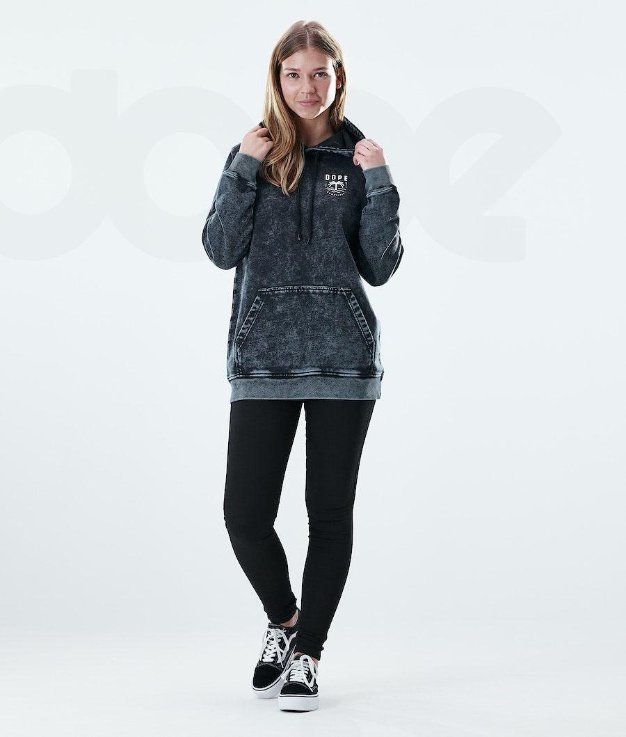 Black Women's Dope Regular Hoodies | NZ_D1412