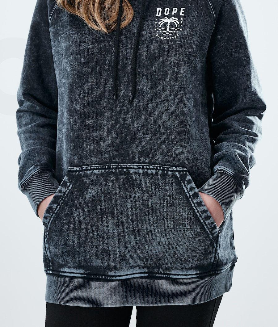 Black Women's Dope Regular Hoodies | NZ_D1412