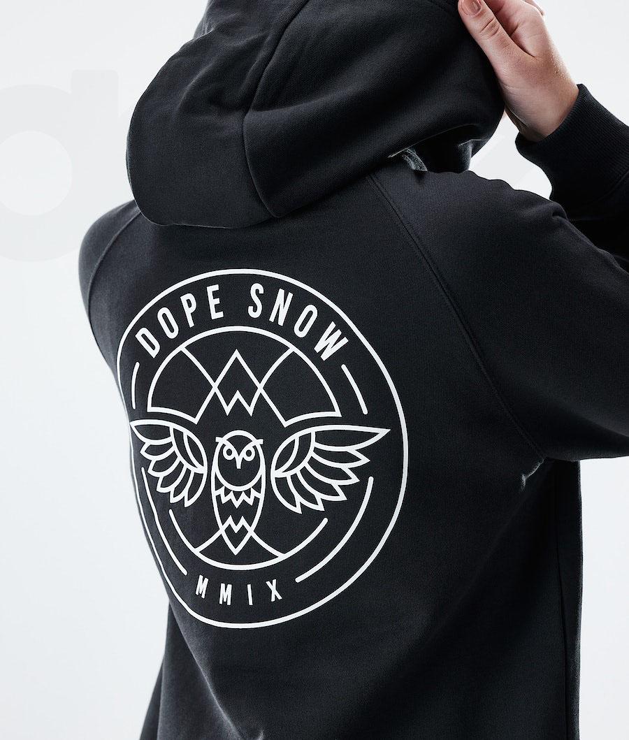 Black Women's Dope Regular Hoodies | NZ_D1495