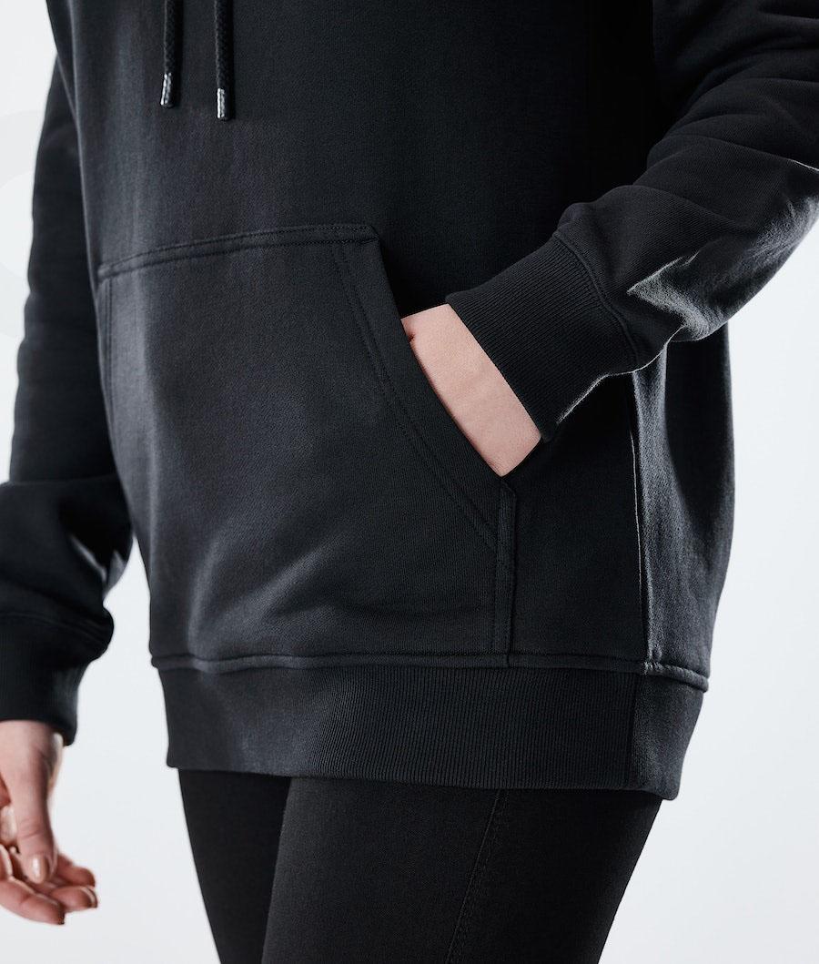 Black Women's Dope Regular Hoodies | NZ_D1495