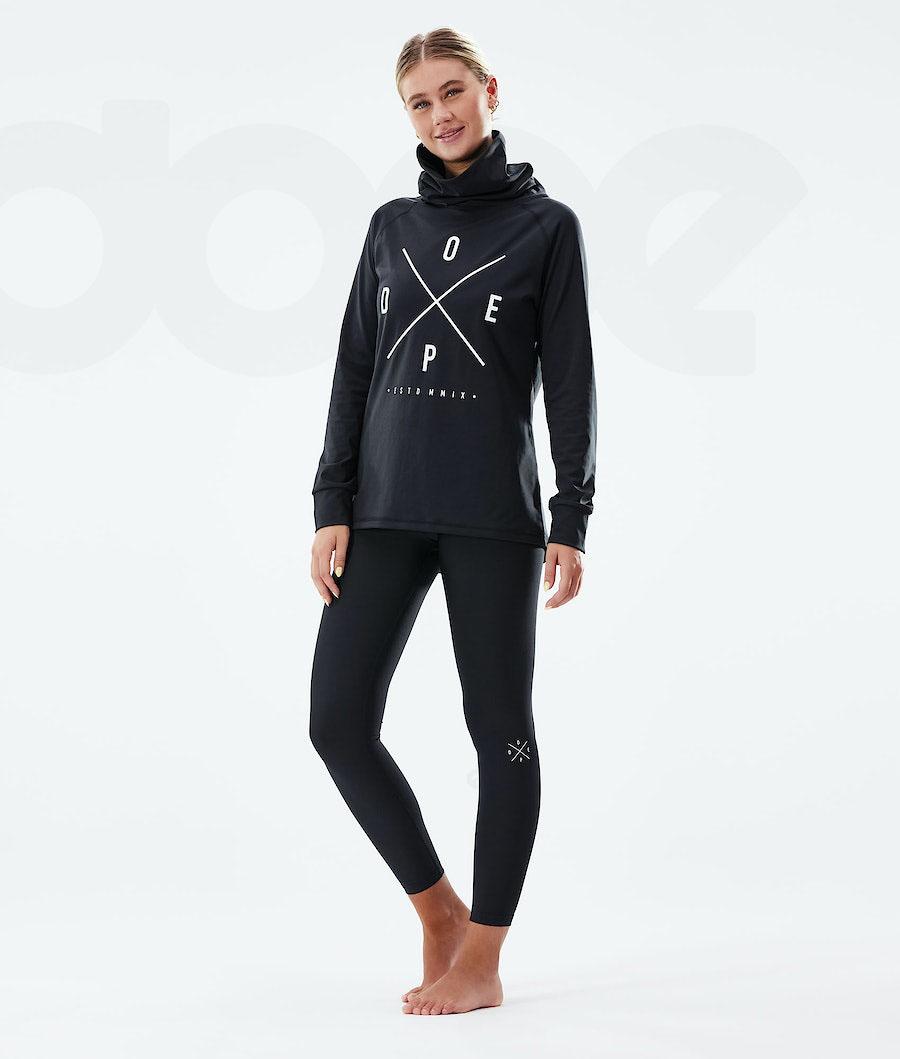Black Women's Dope Snuggle W Base Layer Pants | NZ_D2104