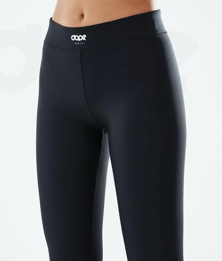 Black Women's Dope Snuggle W Base Layer Pants | NZ_D2104