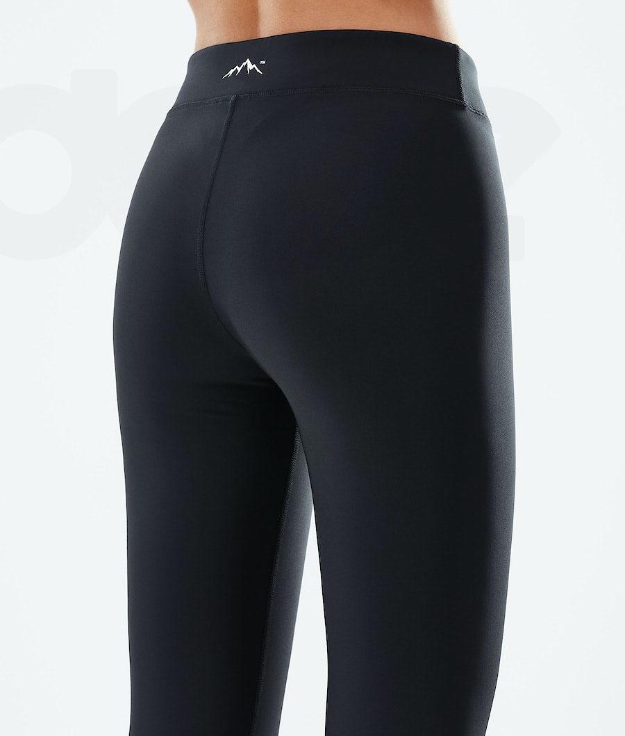 Black Women's Dope Snuggle W Base Layer Pants | NZ_D2104