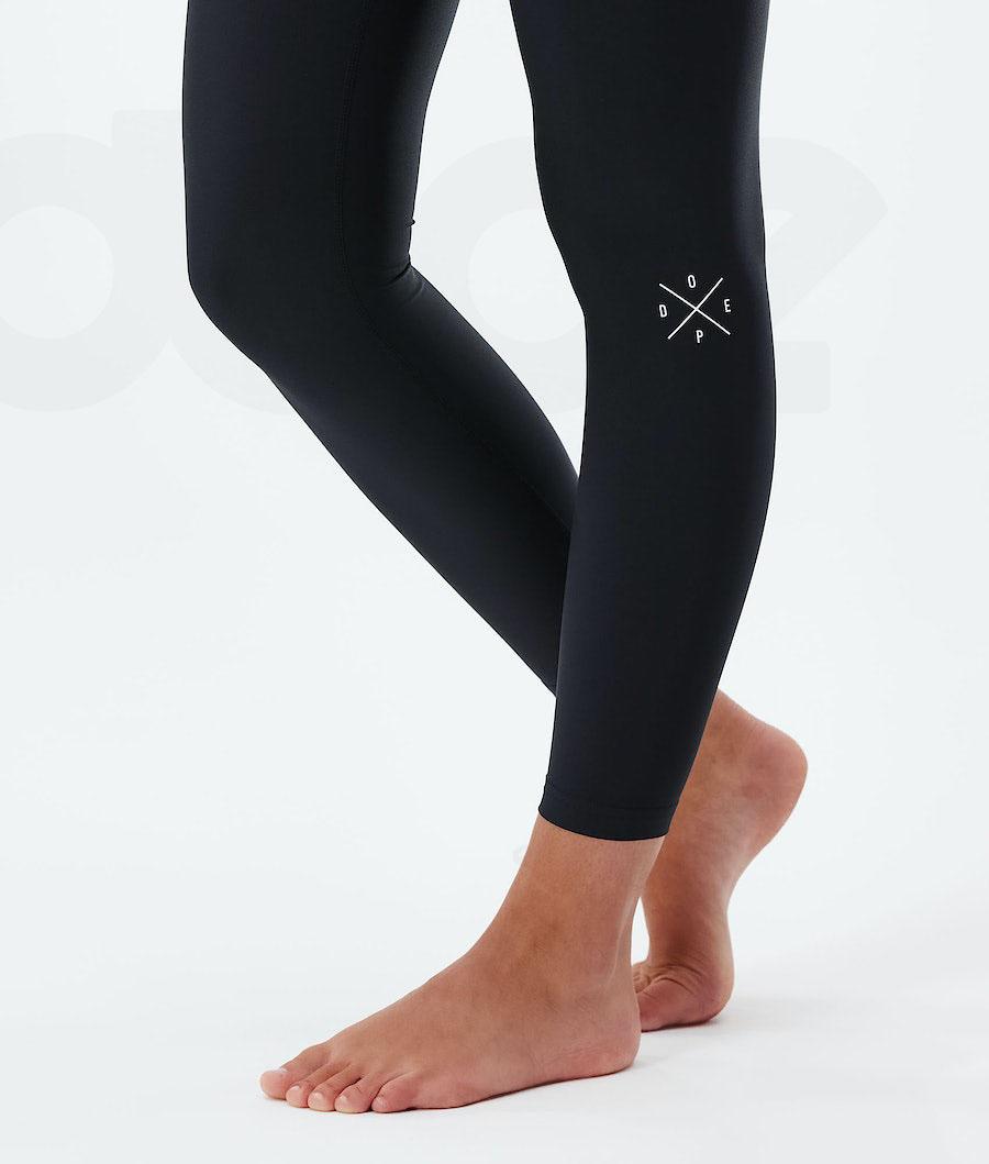 Black Women's Dope Snuggle W Base Layer Pants | NZ_D2104