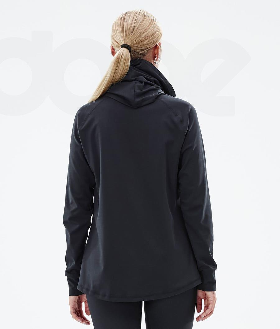 Black Women's Dope Snuggle W Base Layer Tops | NZ_D2180