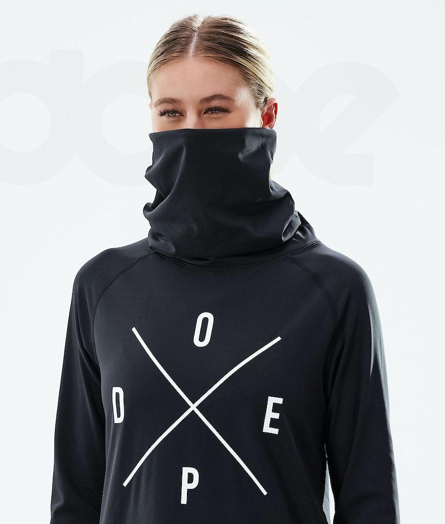 Black Women's Dope Snuggle W Base Layer Tops | NZ_D2265